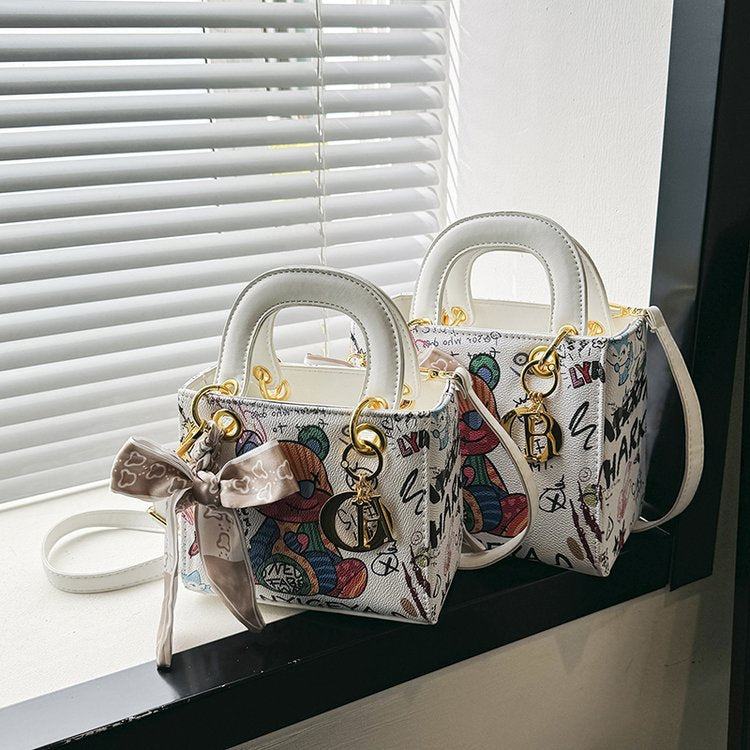 Women's Iti Fashion Fresh Western Style Diana Shoulder Bags
