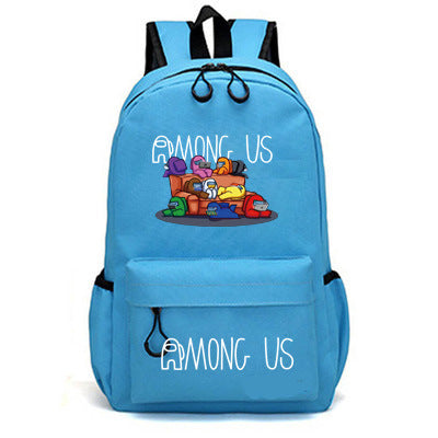Children's Among Primary Space Werewolf Killing Surrounding The Backpacks