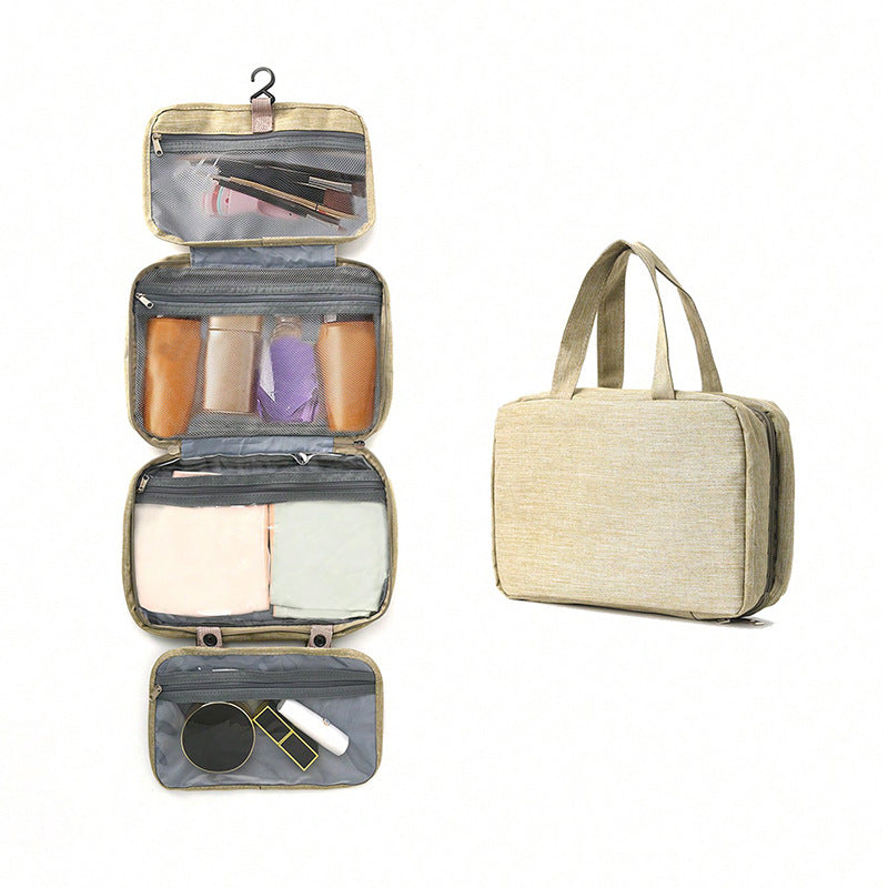 Dry Wet Separation Hanging Storage Toiletries Cosmetic Bags