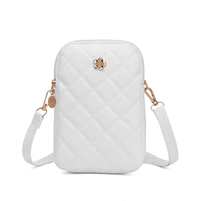 Women's Korean Simple Vertical Mobile Summer Crossbody Bags