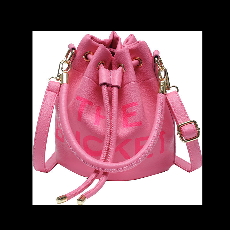 Slouchy Women's Glamorous Fashion Popular Letter Shoulder Bags