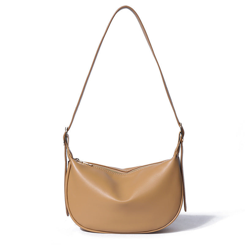 Women's High-grade Western Style Large Capacity Dumpling Shoulder Bags