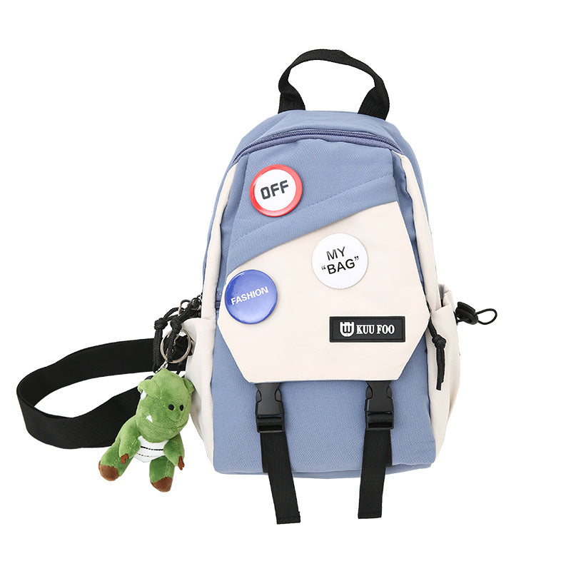 Classic Women's Trendy Leisure Boy College Men's Chest Bags