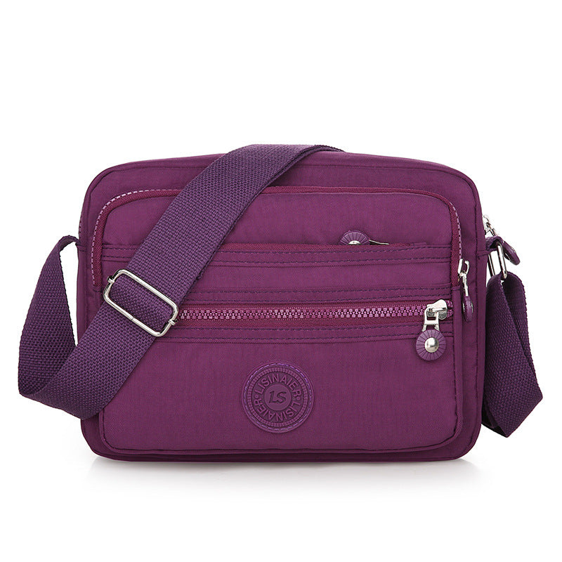 Women's Nylon Cloth Fashionable Korean Style Canvas Crossbody Bags