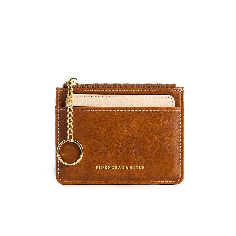 Elegant Slouchy Innovative Pretty Detachable Zipper Card Holder