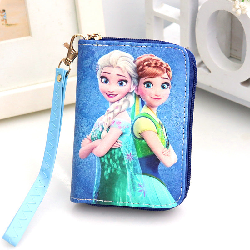Cartoon Beautiful Cute Female Fresh Lady Ladies Wallets