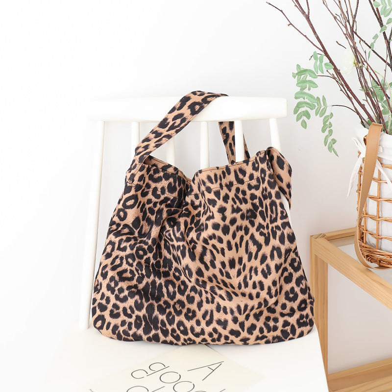 Canvas Niche Retro Easy Matching Underarm Crossbody Bags
