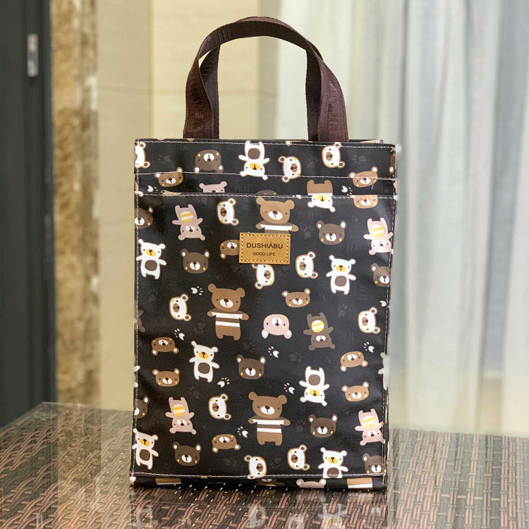 Volume Waterproof Lunch Box Snack Make-up Handbags