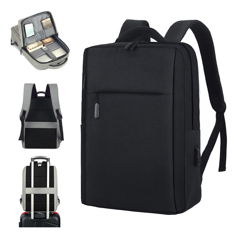 Men's Business Customized Printing Large Capacity Waterproof Backpacks