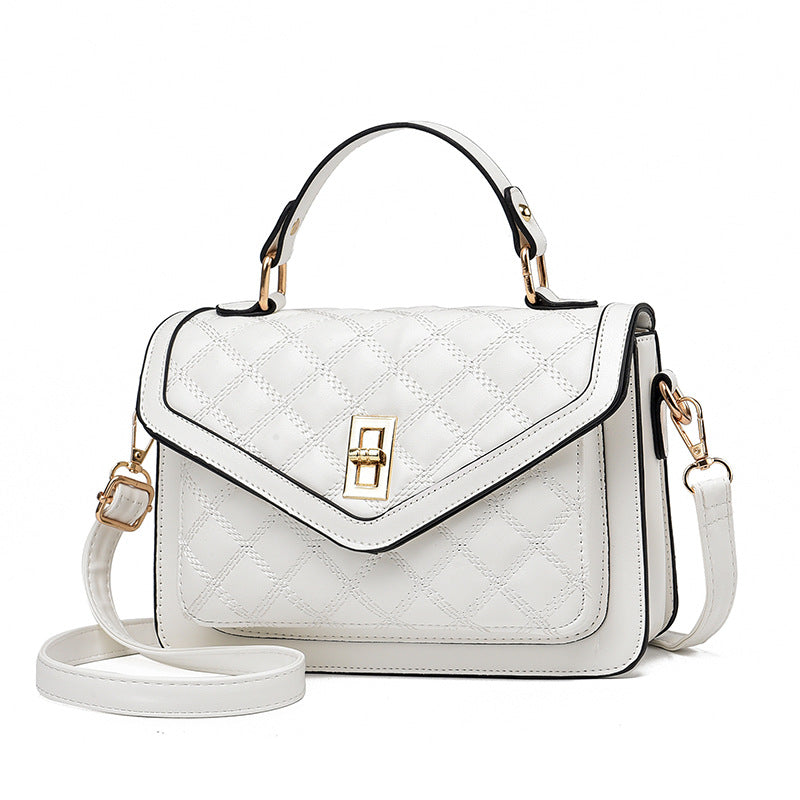 Trendy Women's New Fashion Rhombus Korean Shoulder Bags