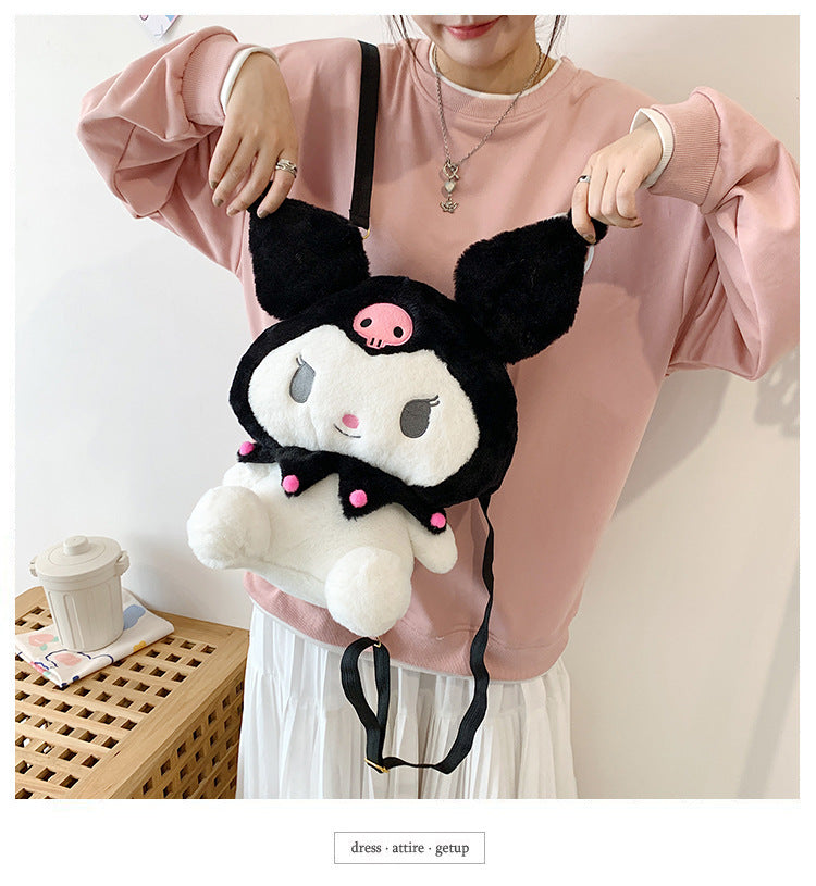 Casual Plush Cartoon Cute Clow Gift Backpacks