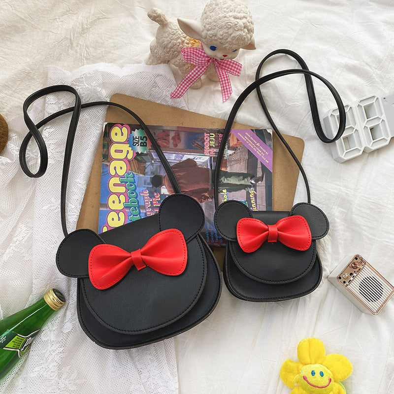 Women's & Children's & Korean Style Cute Colorful Sequined Bow Crossbody Bags