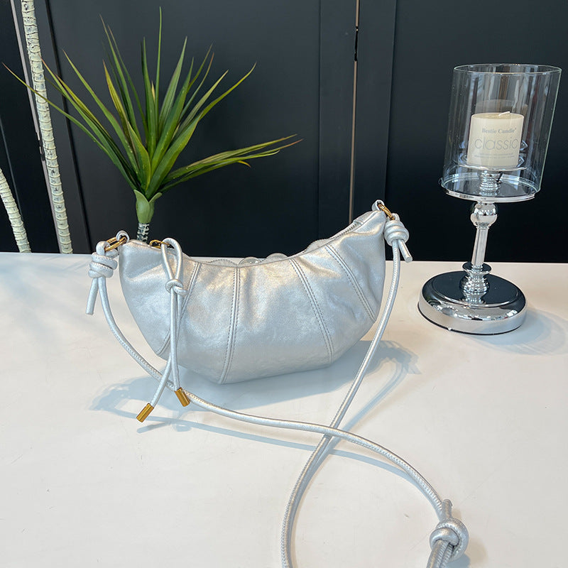 Elegant Fashion Underarm Croissant Dumpling High-grade Shoulder Bags