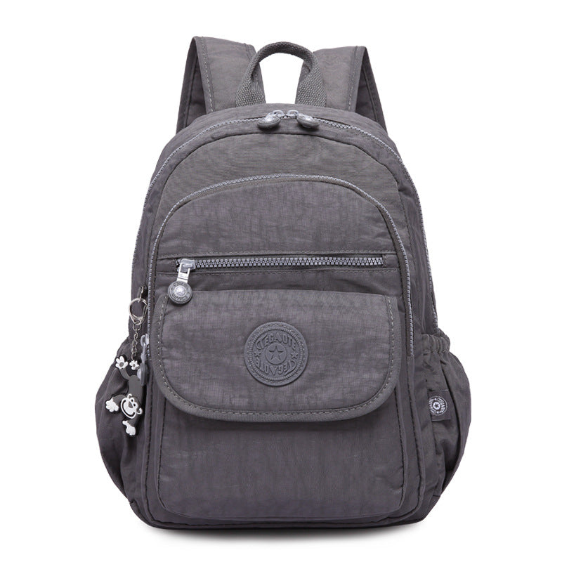 Classic Trendy Lightweight Nylon Washed Unisex Backpacks