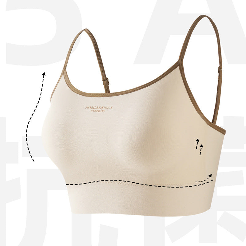 No Steel Ring Fixed Cup U-shaped Tanks Camis