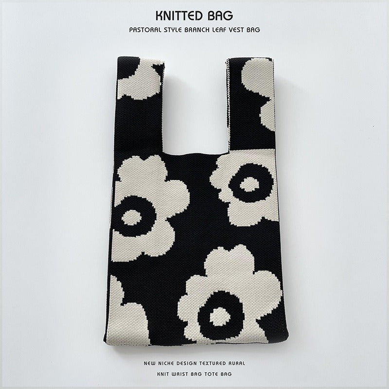 Series Knitted Versatile Large Capacity Commuter Holiday Bags