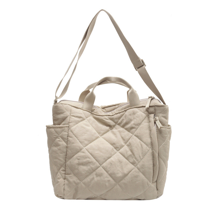 Women's Space Cotton Commuting Large Rhombic Handbags
