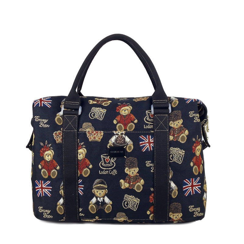 Popular Innovative Bear Attachment Summer Journey Handbags