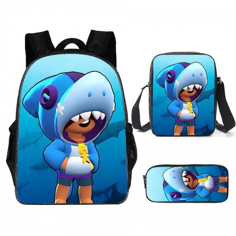 Classic Anime Cartoon Fashion Pencil Buggy Backpacks