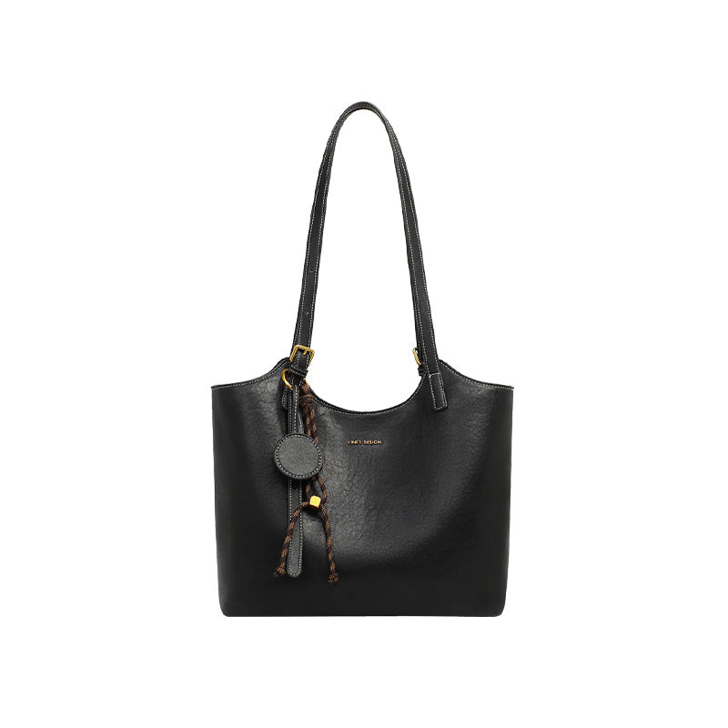 Women's Genuine Leather Large Capacity Commuter Underarm Women's Shoulder Bag