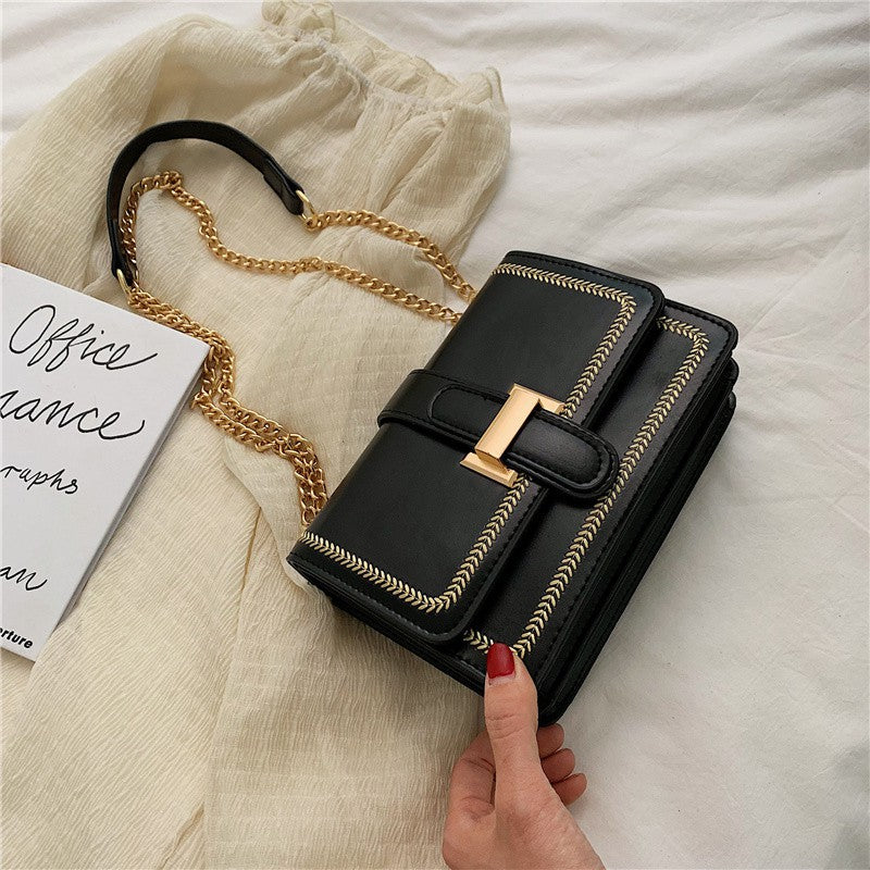 Women's French Niche Stylish Good Texture Western Shoulder Bags