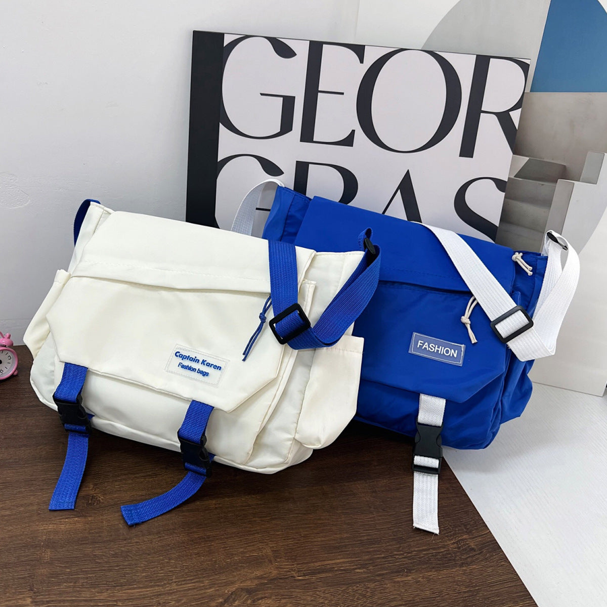 Men's Versatile Large Capacity Style Female Crossbody Bags
