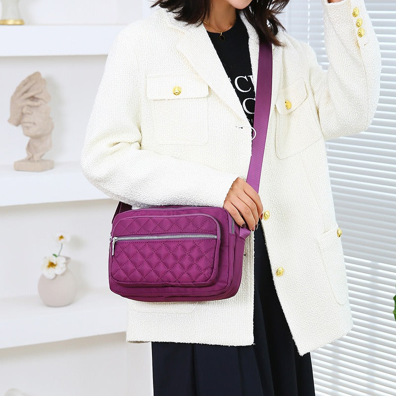 Women's Korean Fashion Embroidery Thread Large Capacity Bags