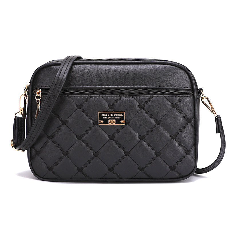 Women's Winter Korean Fashion Diamond Pattern Bags