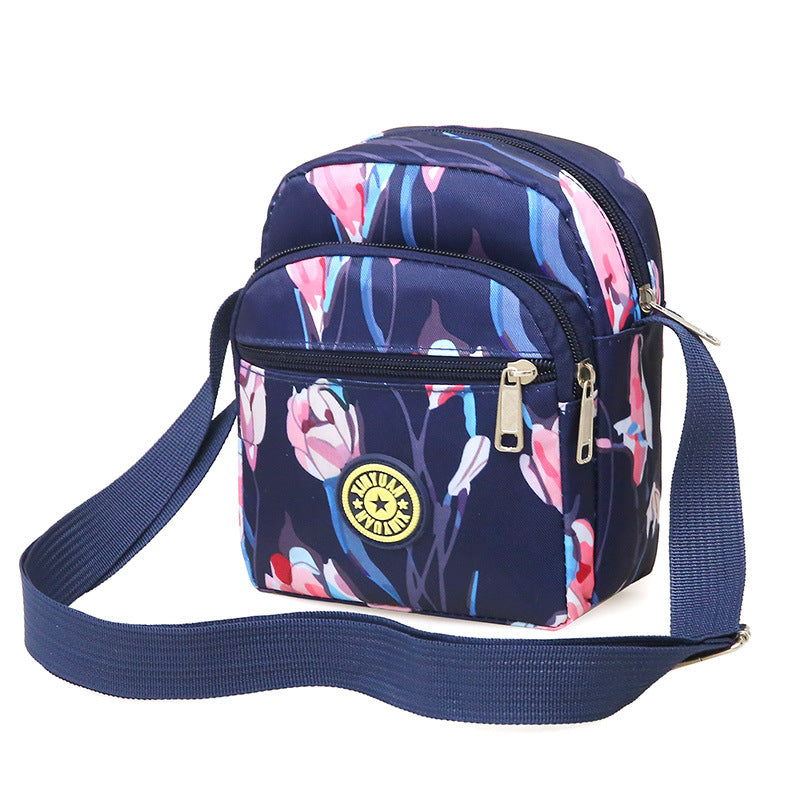 Pretty Women's Flower Cloth Oxford Mother Shoulder Bags
