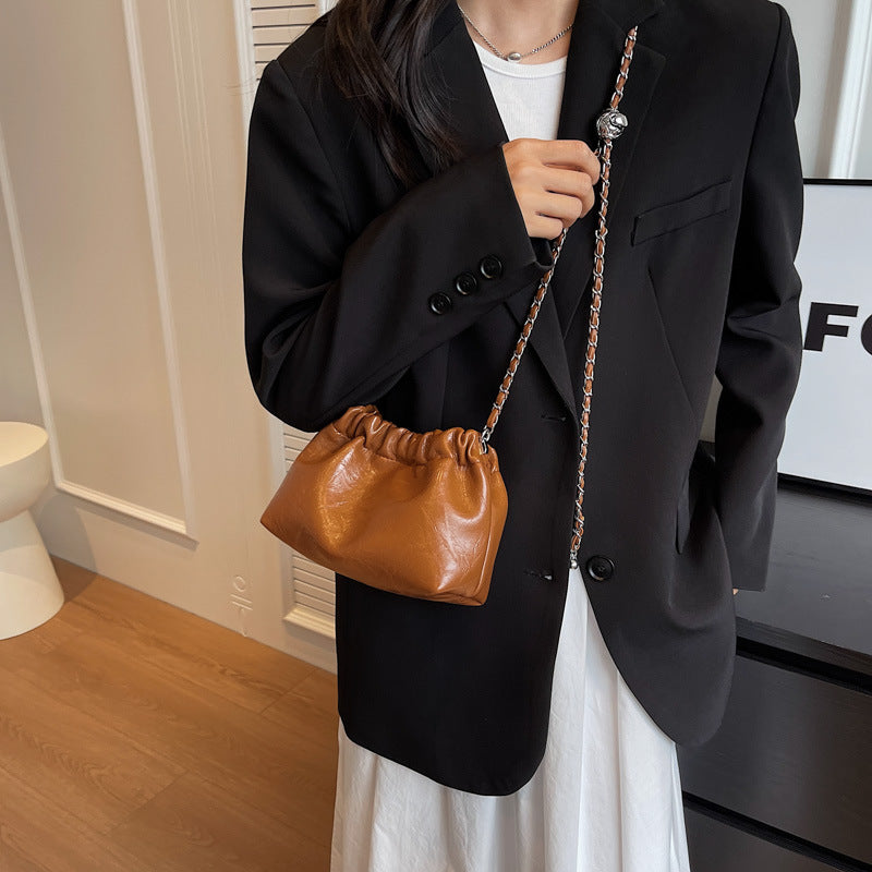 Women's Popular Design Chain Simple Versatile Crossbody Bags