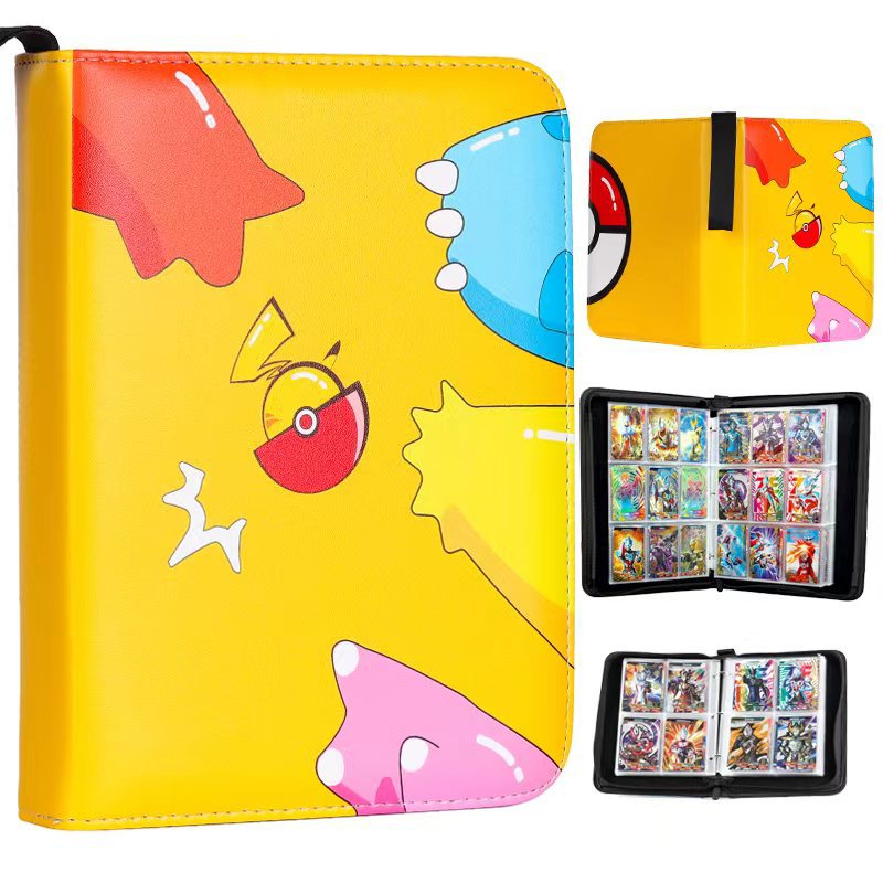 Glamorous Binder Grid Game Cartoon Favorites Card Holder