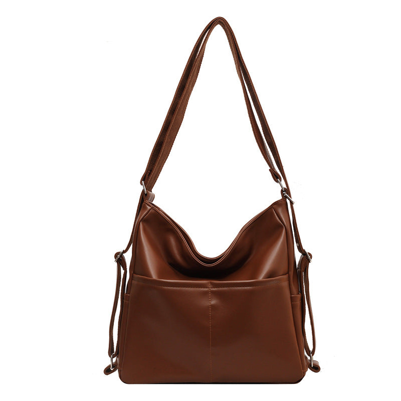 Women's Pretty Popular Leather Waterproof Commuter Backpacks