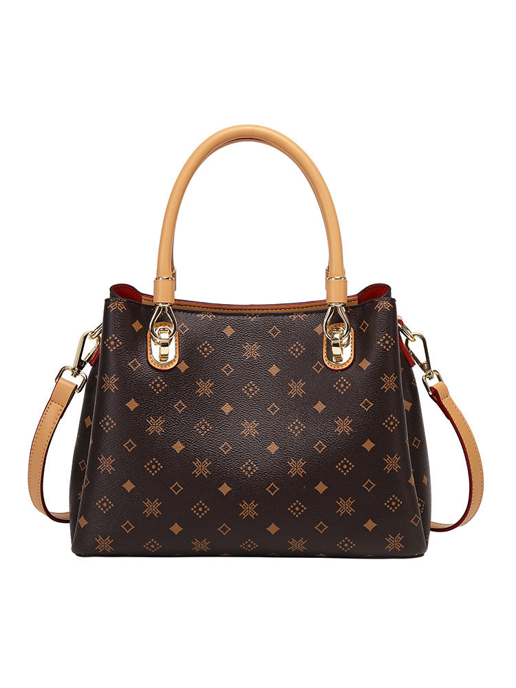 Women's Leather Trendy High-grade Fashion Generous Large Crossbody Bags