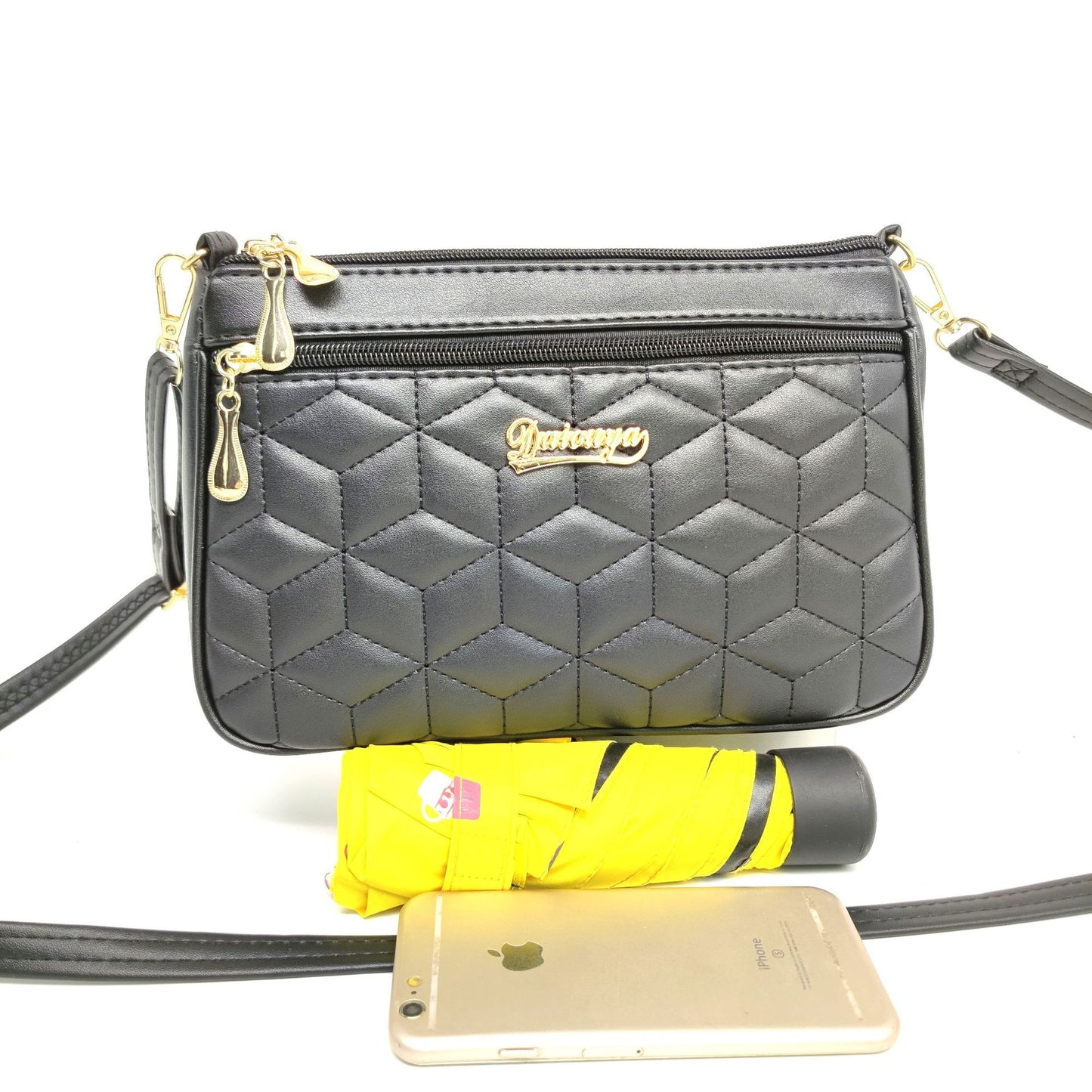 Women's Double Layer Embroidered Fashion Mom Shoulder Bags