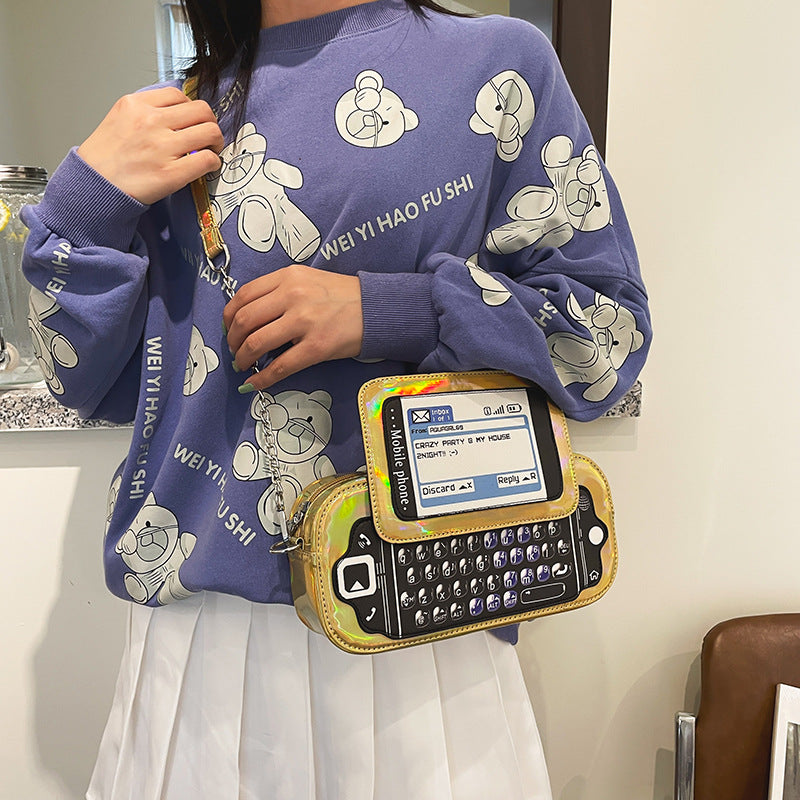 Creative Spoof Fun Simulation Full Keyboard Bags