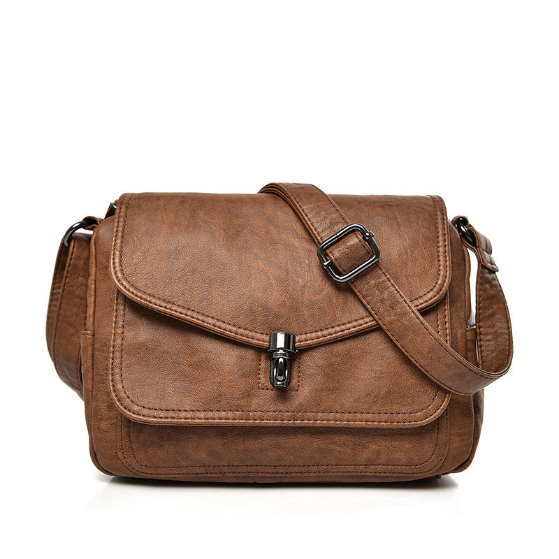 Women's Soft Leather Popular Retro Fashion Western Bags