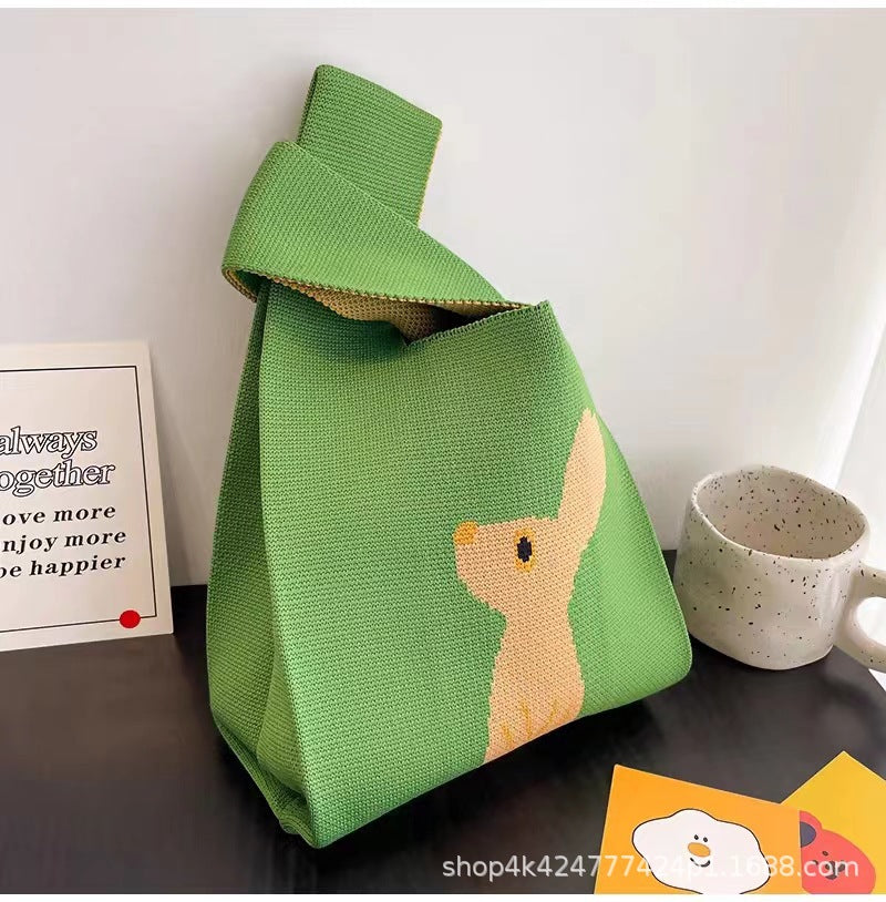 Versatile Women's Wool Version Hand Carrying Handbags