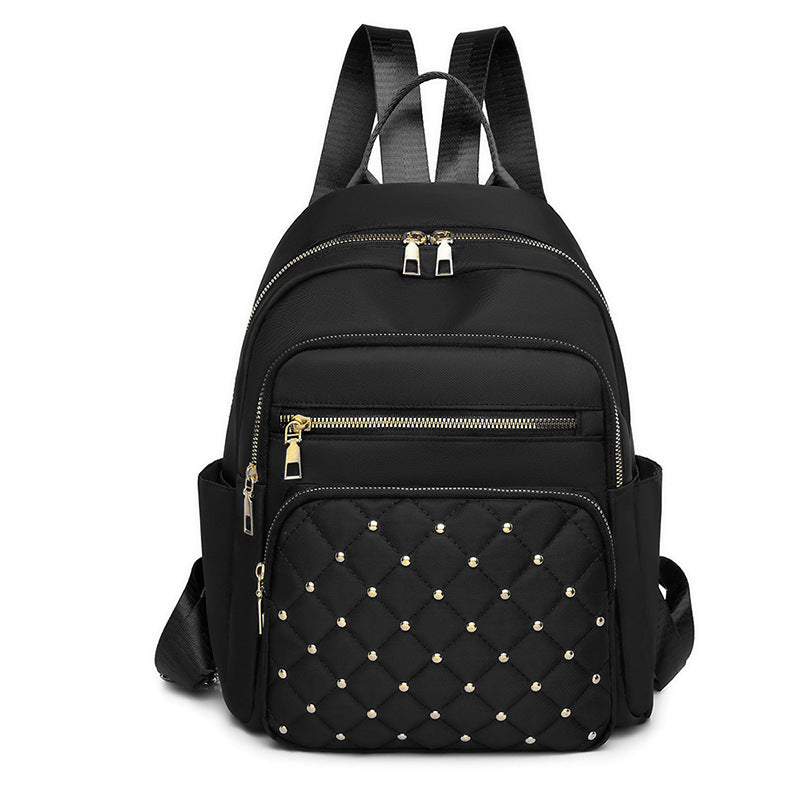 Women's Oxford Cloth Large Capacity Leisure Commuter Backpacks