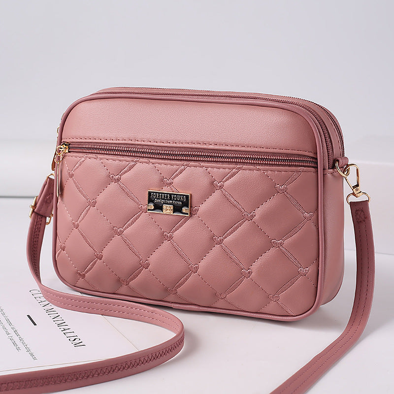 Women's Winter Korean Fashion Diamond Pattern Bags