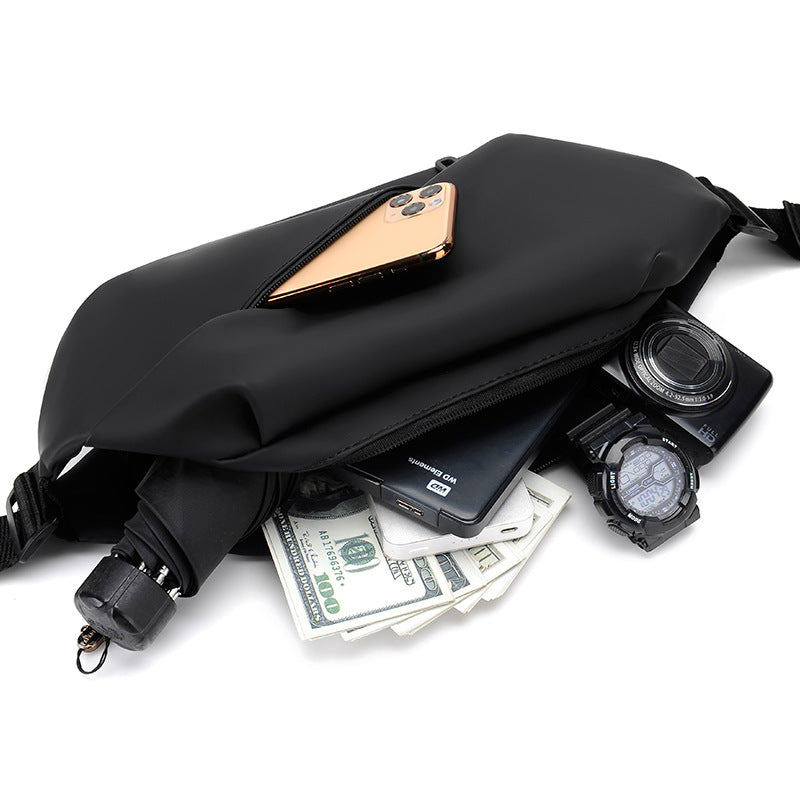 Men's Attractive Simple Versatile High-grade Waterproof Men's Chest Bags