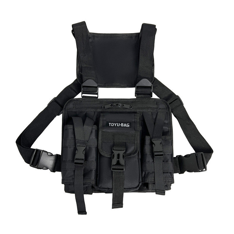 Function Trend Stylish Versatile Leisure Working Men's Chest Bags