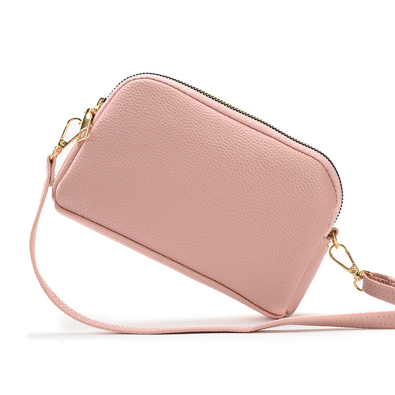 Women's One Large Capacity Shell Mobile Zipper Crossbody Bags