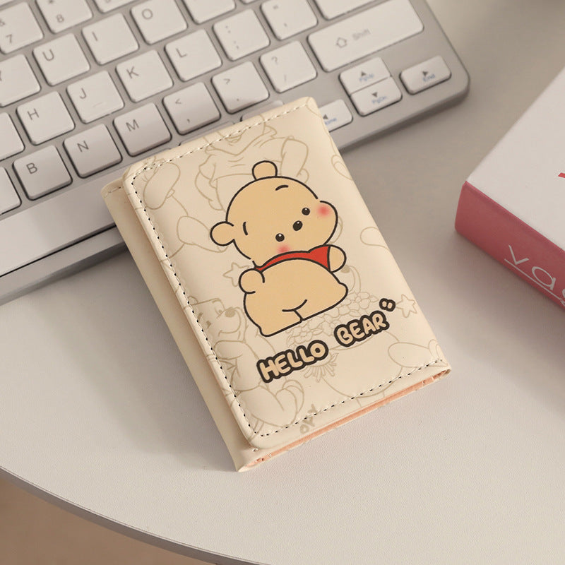 Creative Durable Versatile Short Design Cute Ladies Wallets