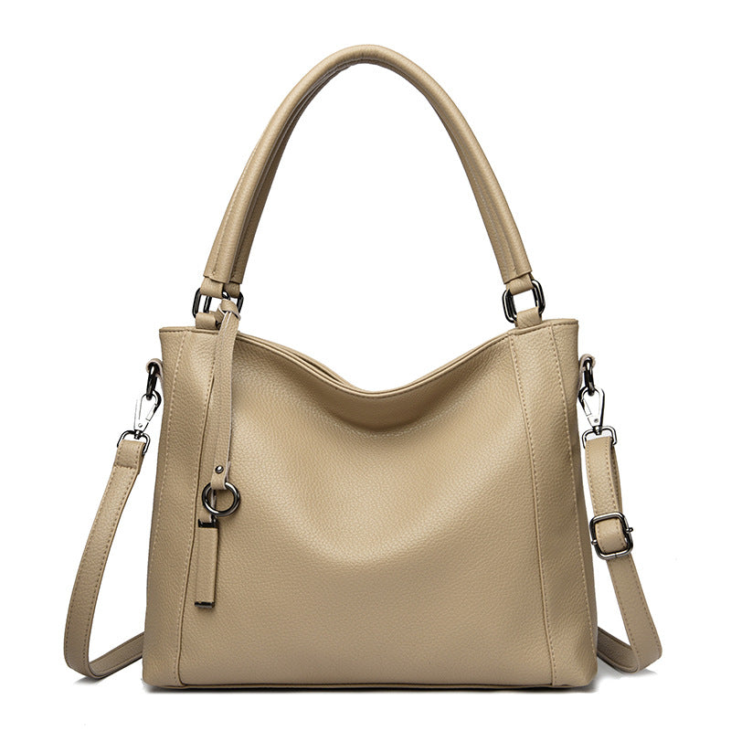 Women's Commuter Large Capacity Soft Leather Women's Shoulder Bag