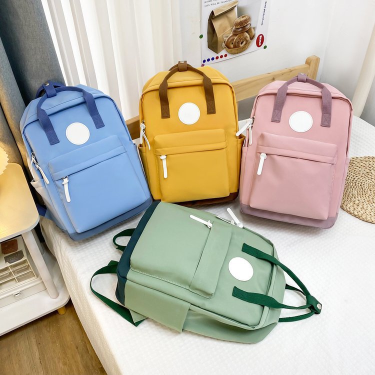Junior High Training Institution College Printed Backpacks