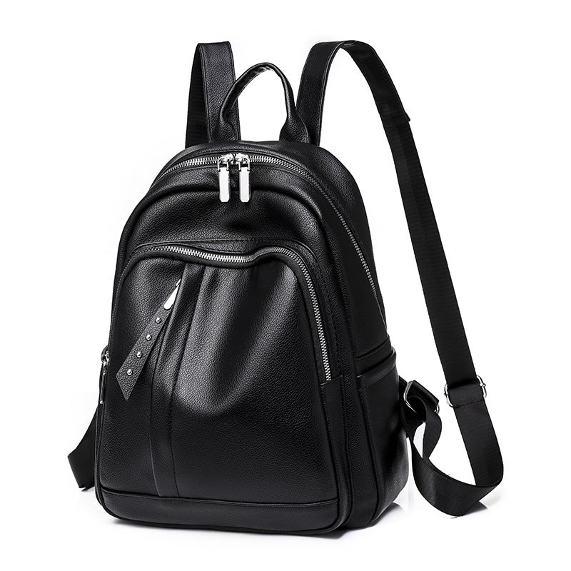 Women's New Cool Fashion Leather Vintage Backpacks