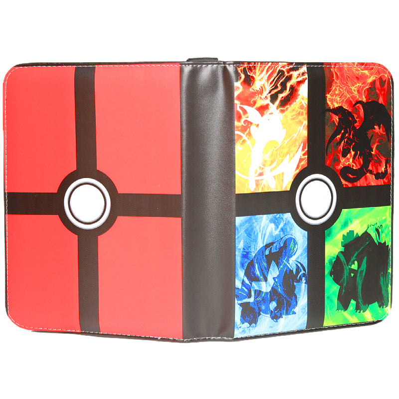 Glamorous Binder Grid Game Cartoon Favorites Card Holder