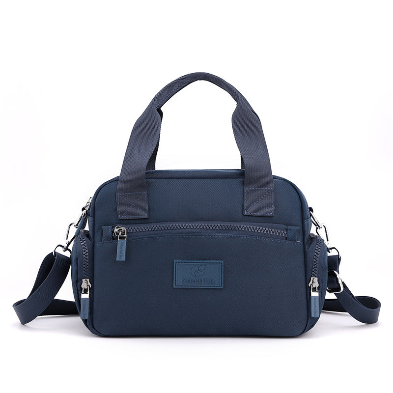 Women's Large Capacity Waterproof Simple Fashion Nylon Handbags