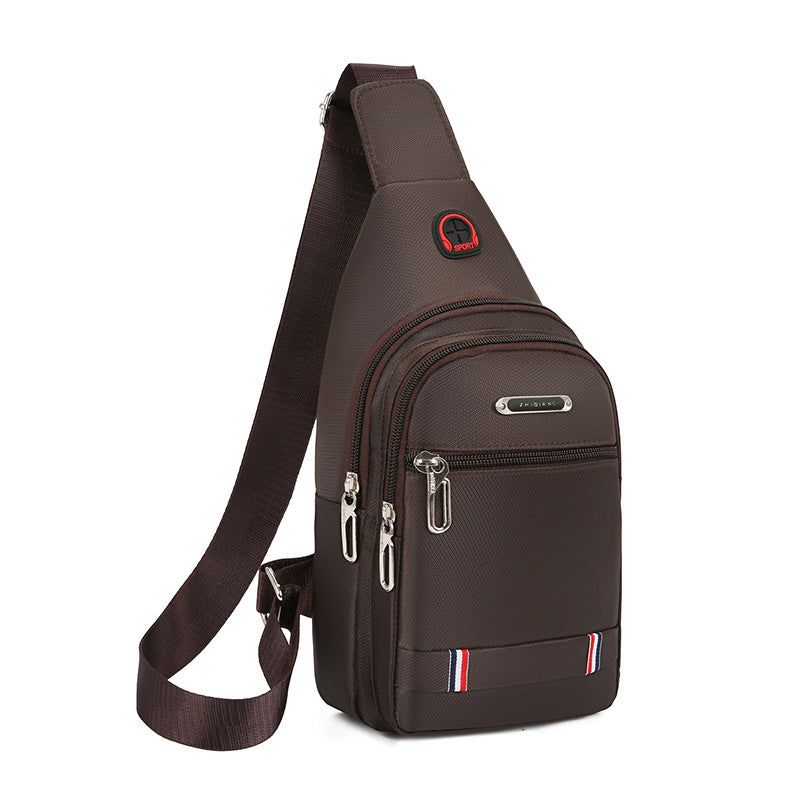 Men's Leisure Oxford Cloth Cross Body Tide Men's Chest Bags