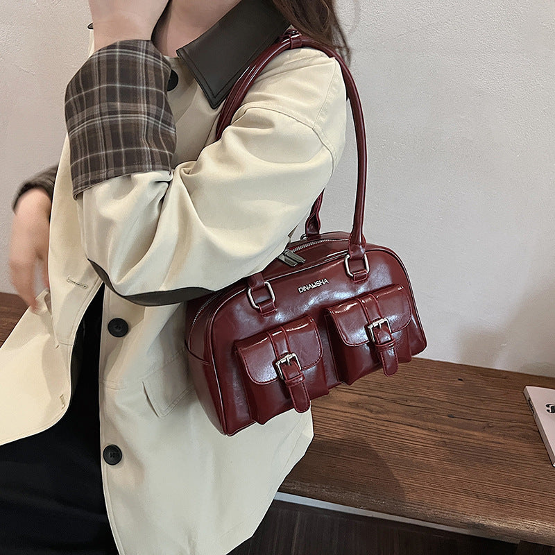 Women's Autumn Samba Lounge Pillow Retro Boston Bags